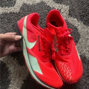 Nike Zoom Rival Waffle 6 Bright Crimson Vapor Green Track & Field size 11